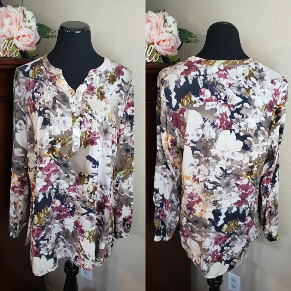 Floral Long Sleeve Top